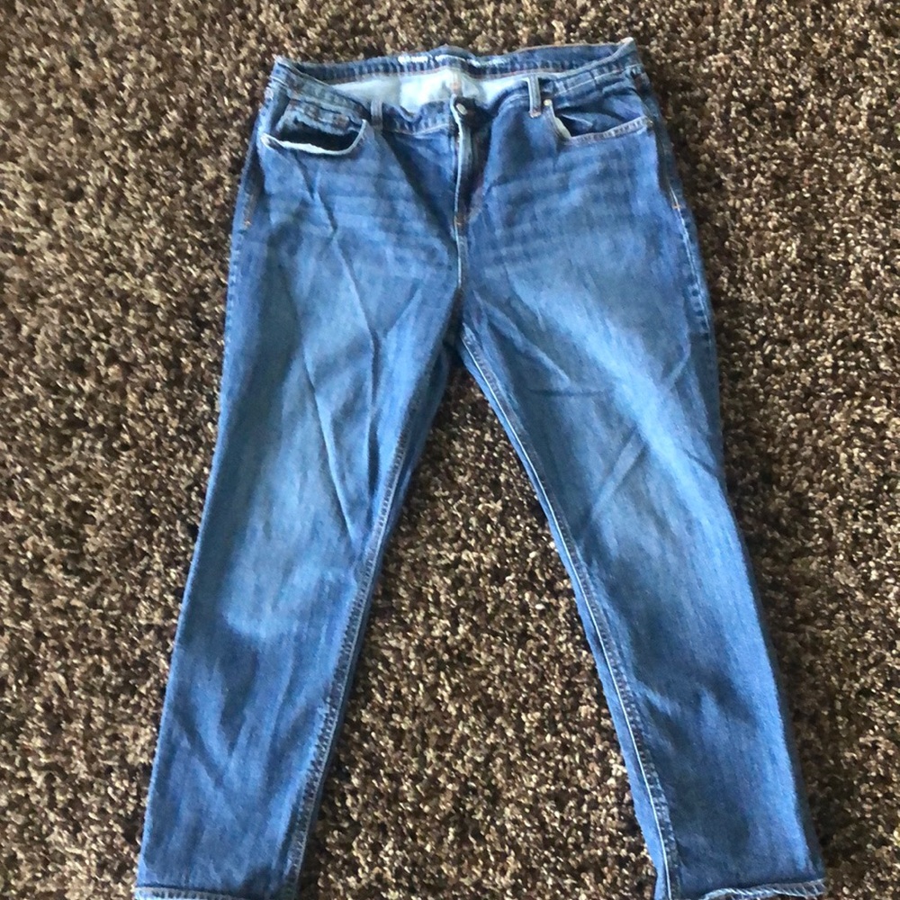 Old Navy boyfriend straight leg jeans